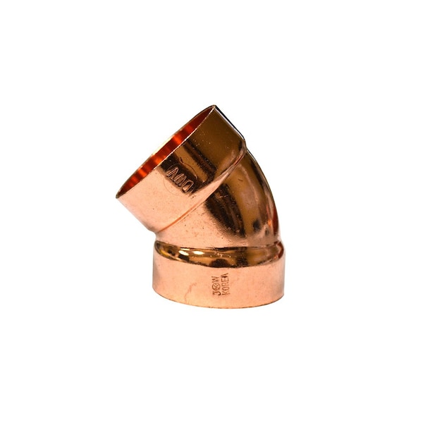 2in. C x C Wrot Copper DWV 45 Degrees Elbow